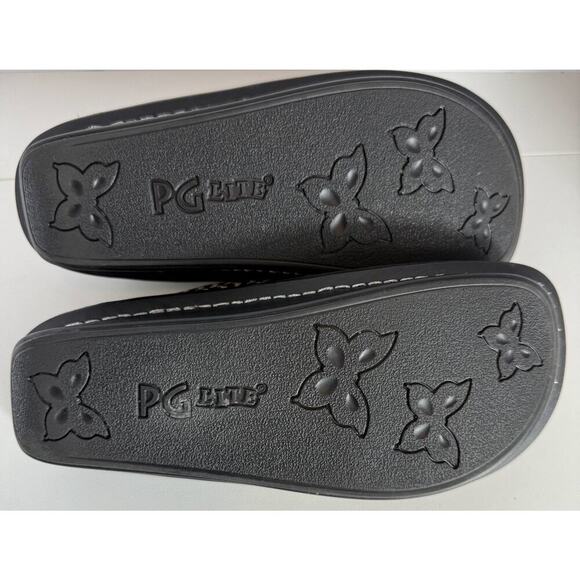 Alegria Clogs Size 37 Houndstooth Neutral Comfortable Cushioned Work Travel - Picture 3 of 7